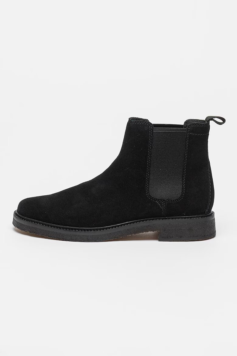 Clarks Кожени боти Clarkdale Easy тип Chelsea Черен