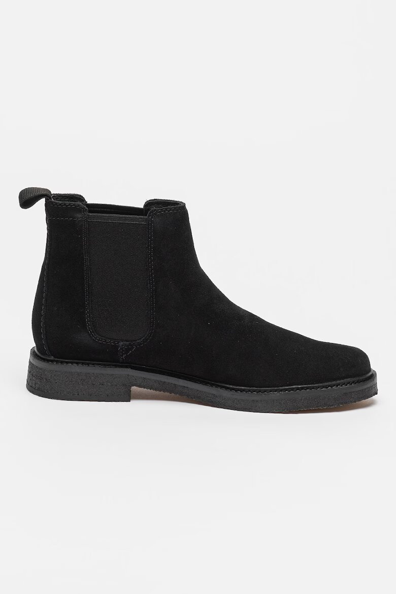 Clarks Кожени боти Clarkdale Easy тип Chelsea Черен