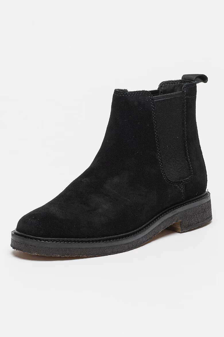 Clarks Кожени боти Clarkdale Easy тип Chelsea Черен