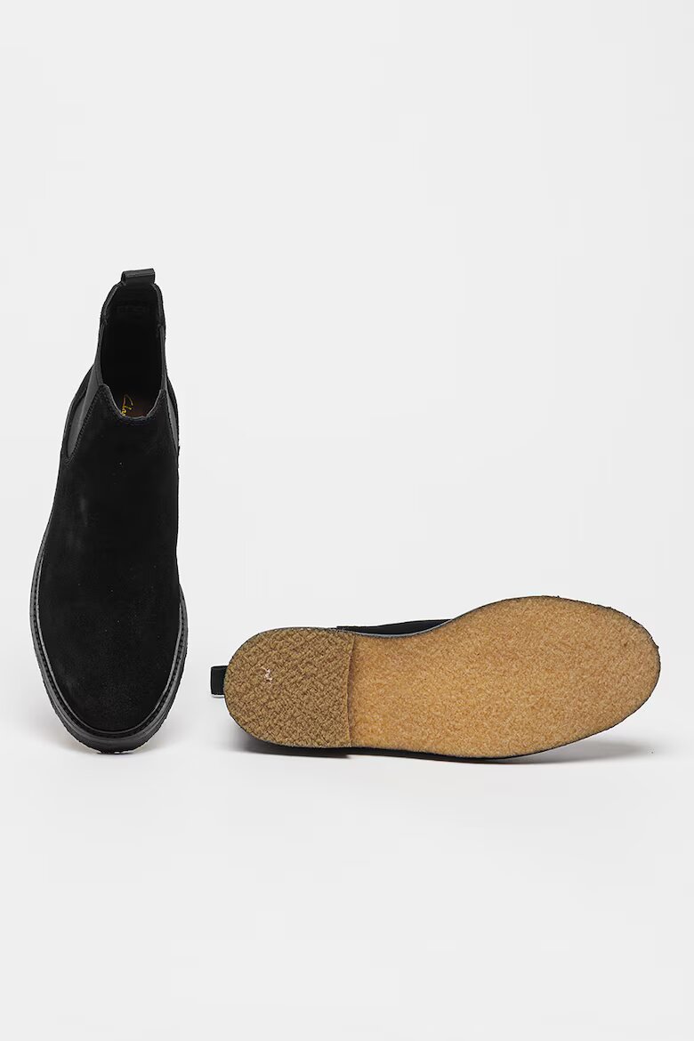 Clarks Кожени боти Clarkdale Easy тип Chelsea Черен
