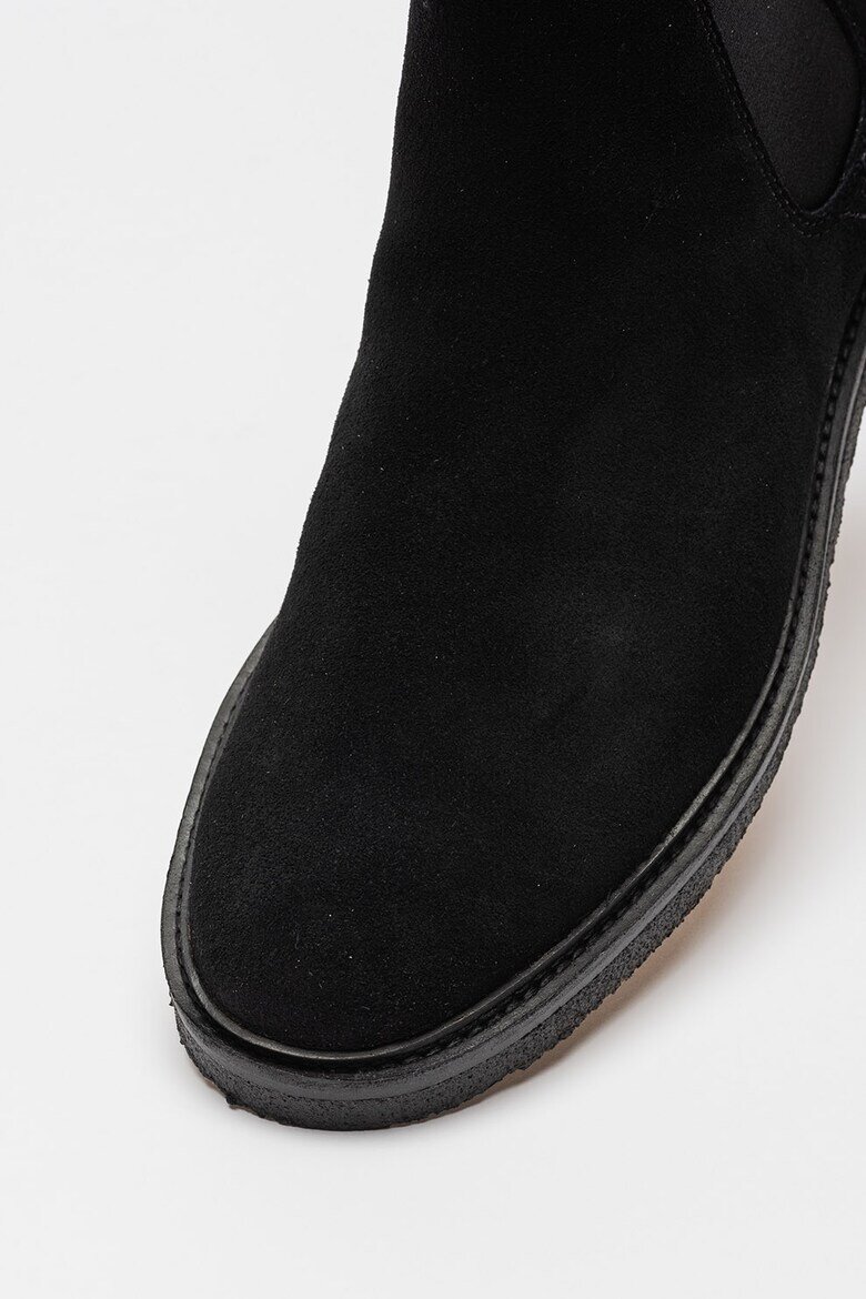 Clarks Кожени боти Clarkdale Easy тип Chelsea Черен