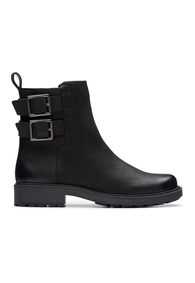 Clarks Кожени боти Orinoco - Черен