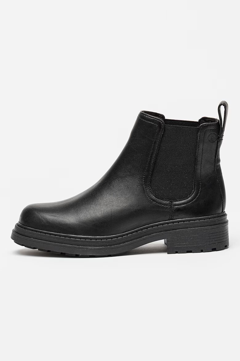 Clarks Кожени боти Orinoco3 Chelsea Черен