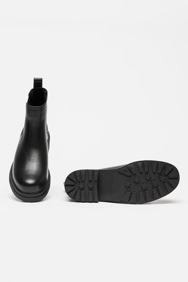 Clarks Кожени боти Orinoco3 Chelsea Черен