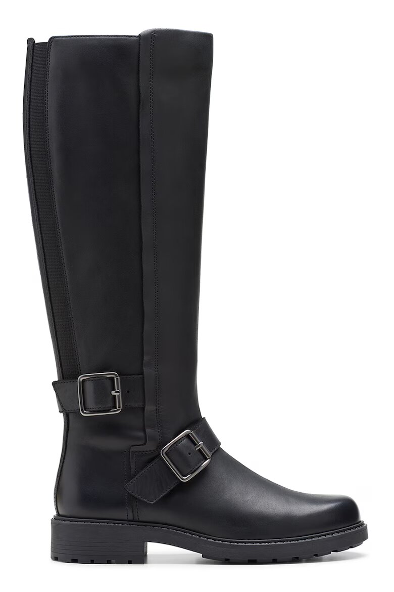 Clarks Кожени ботуши Orinoco 2 Черен