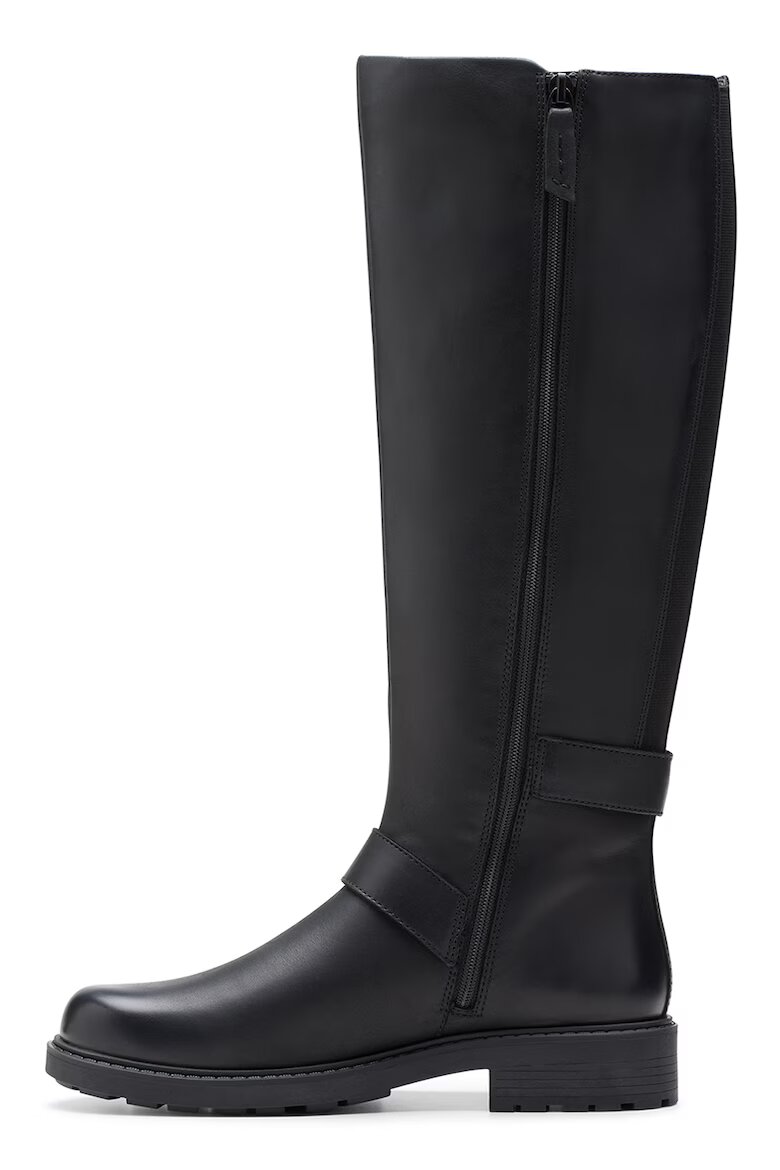 Clarks Кожени ботуши Orinoco 2 Черен