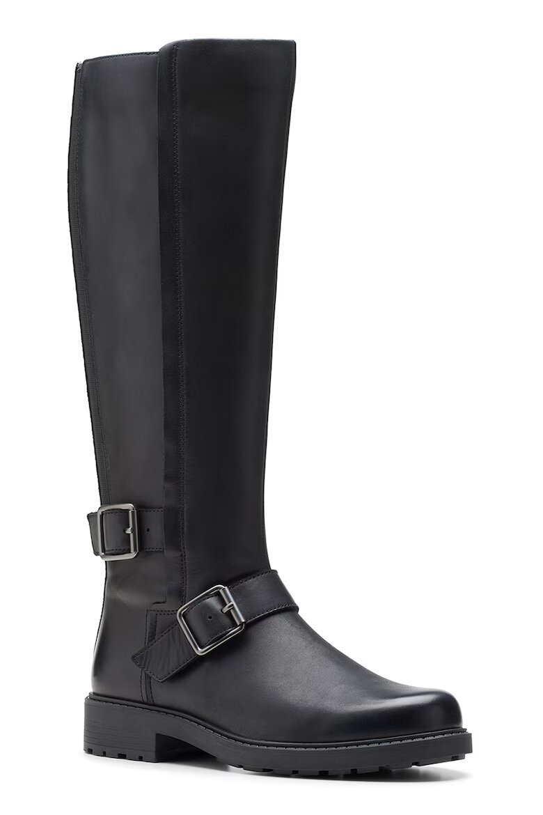 Clarks Кожени ботуши Orinoco 2 Черен