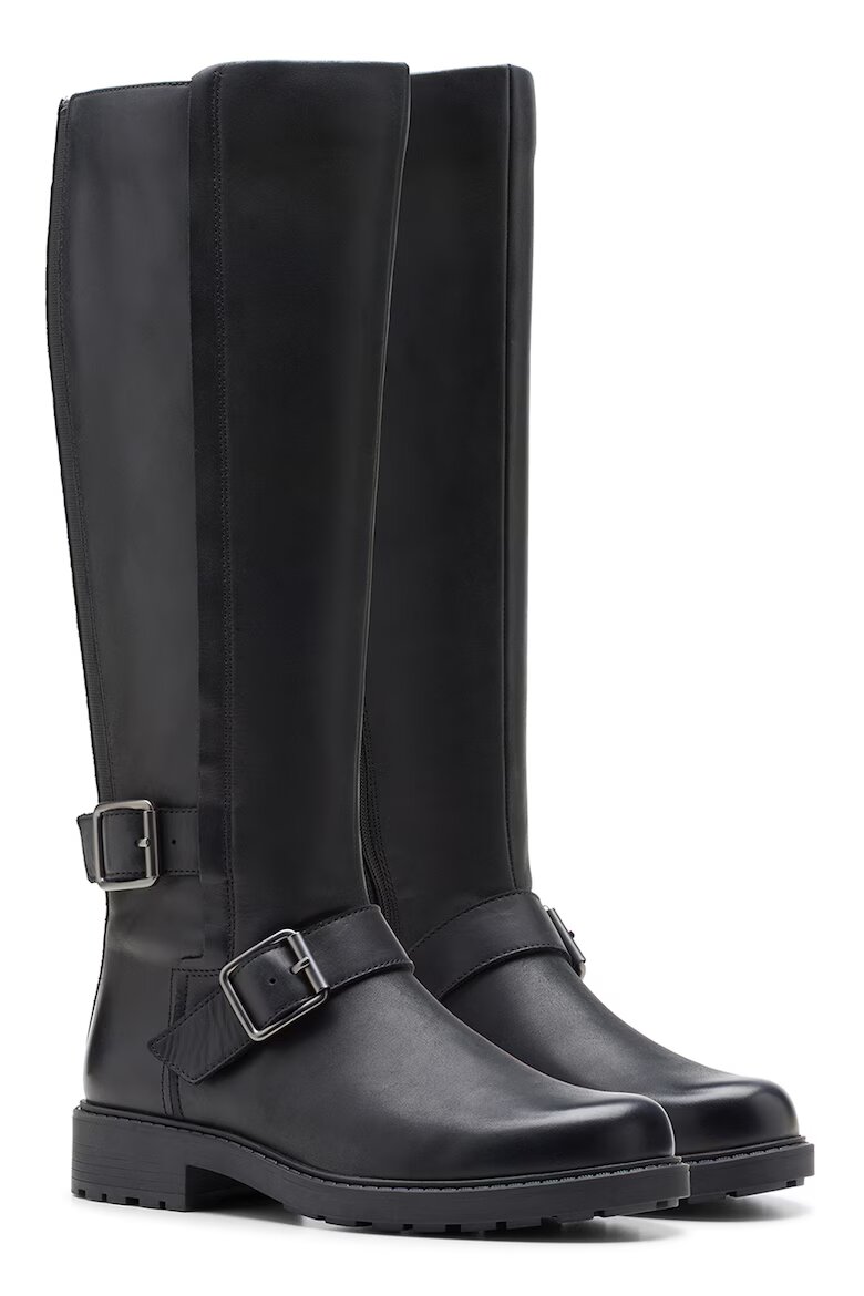 Clarks Кожени ботуши Orinoco 2 Черен