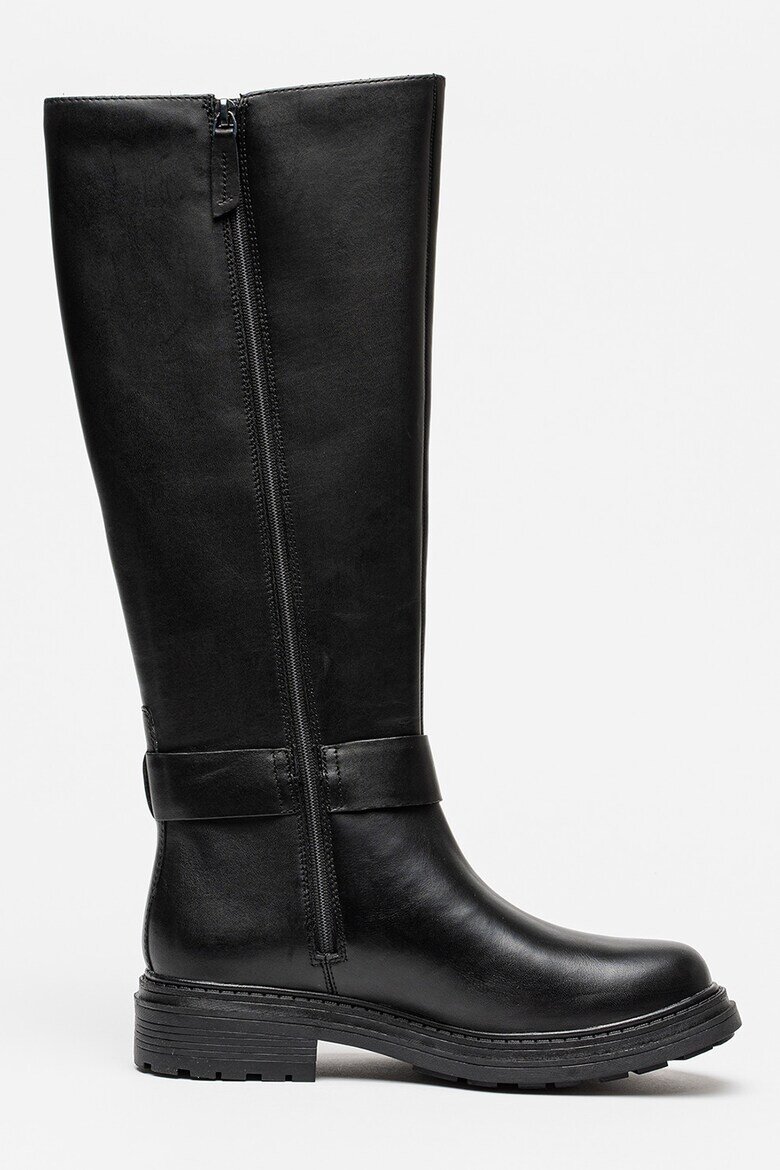 Clarks Кожени ботуши Orinoco Черен