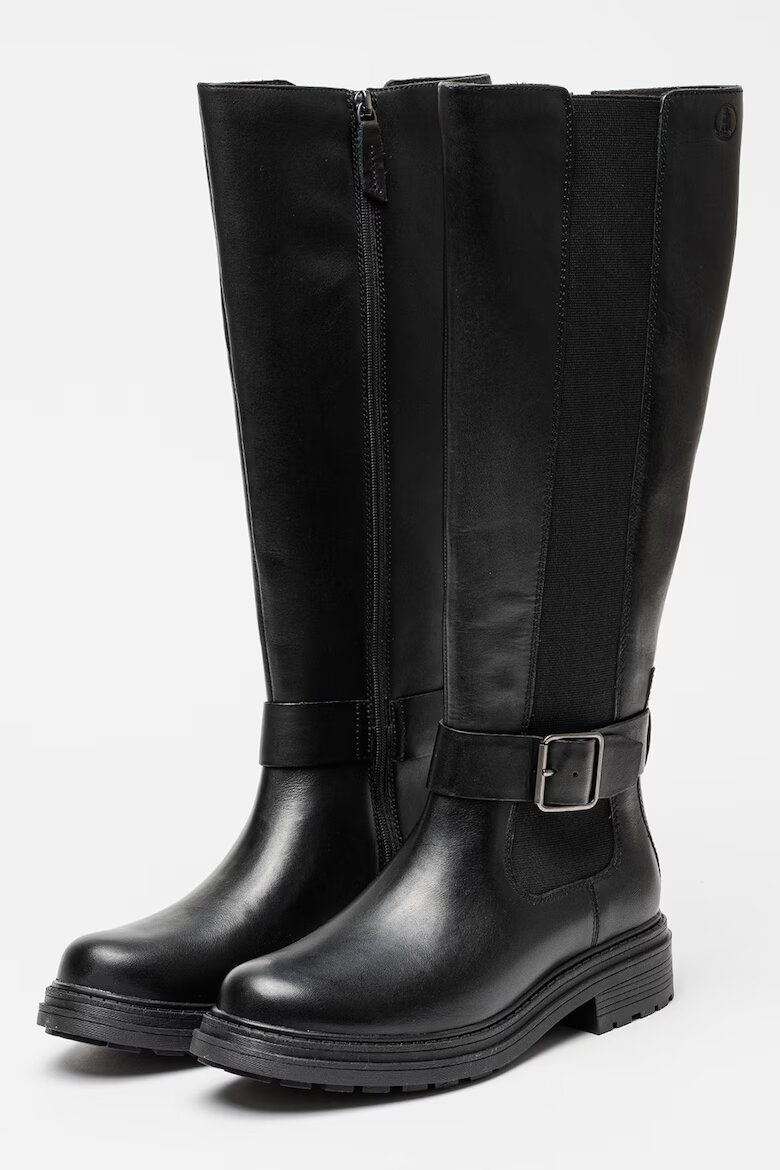 Clarks Кожени ботуши Orinoco Черен