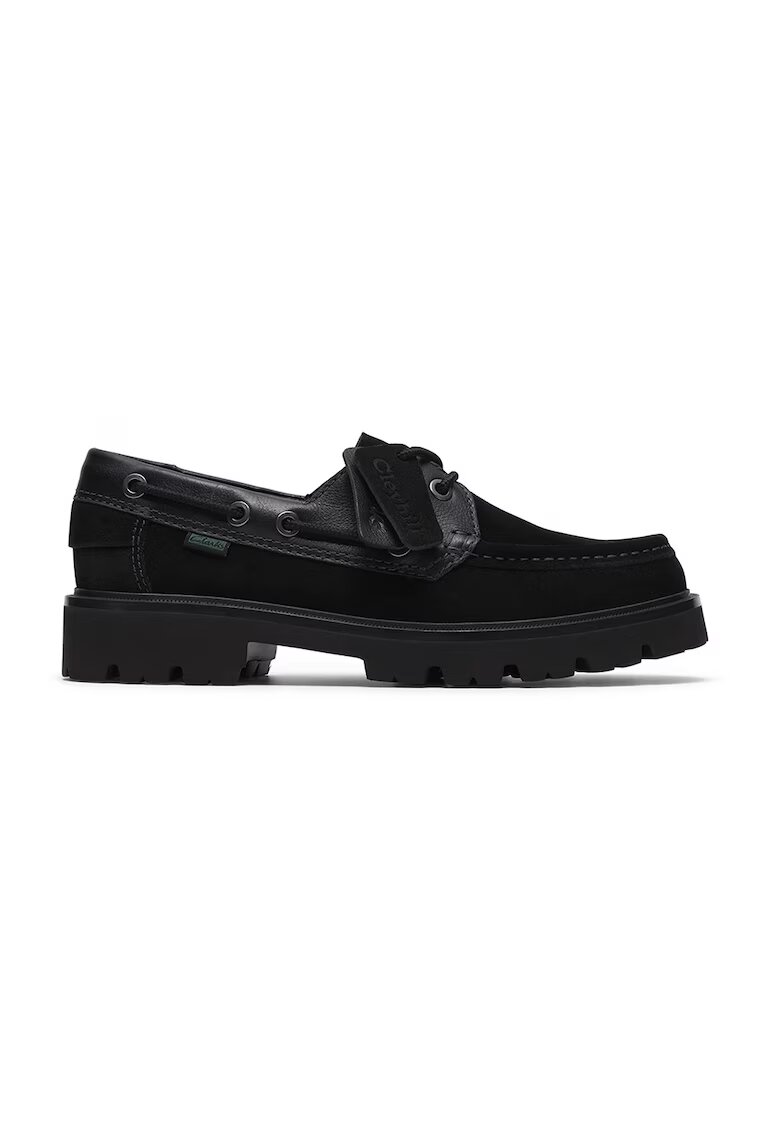 Clarks Кожени мокасини Cleyhill