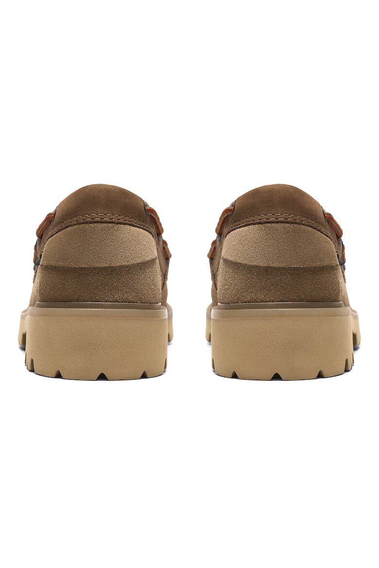 Clarks Кожени мокасини Cleyhill Карамел