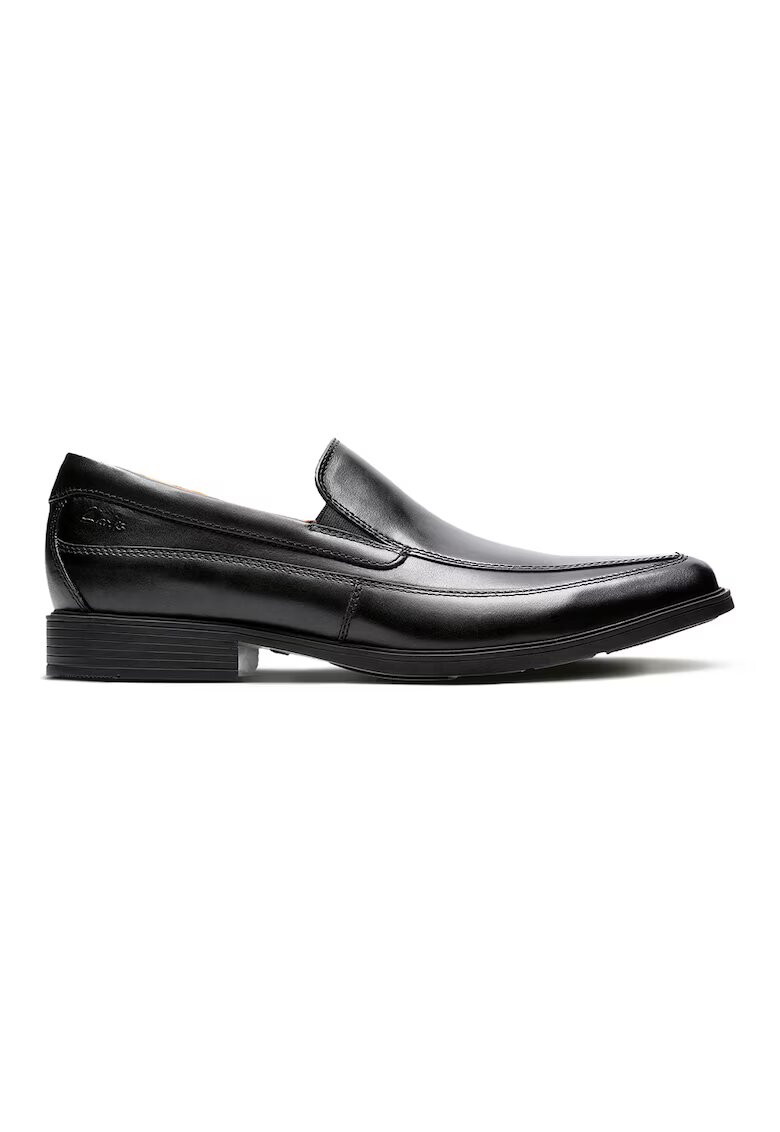 Clarks Кожени мокасини Tilden - Черен