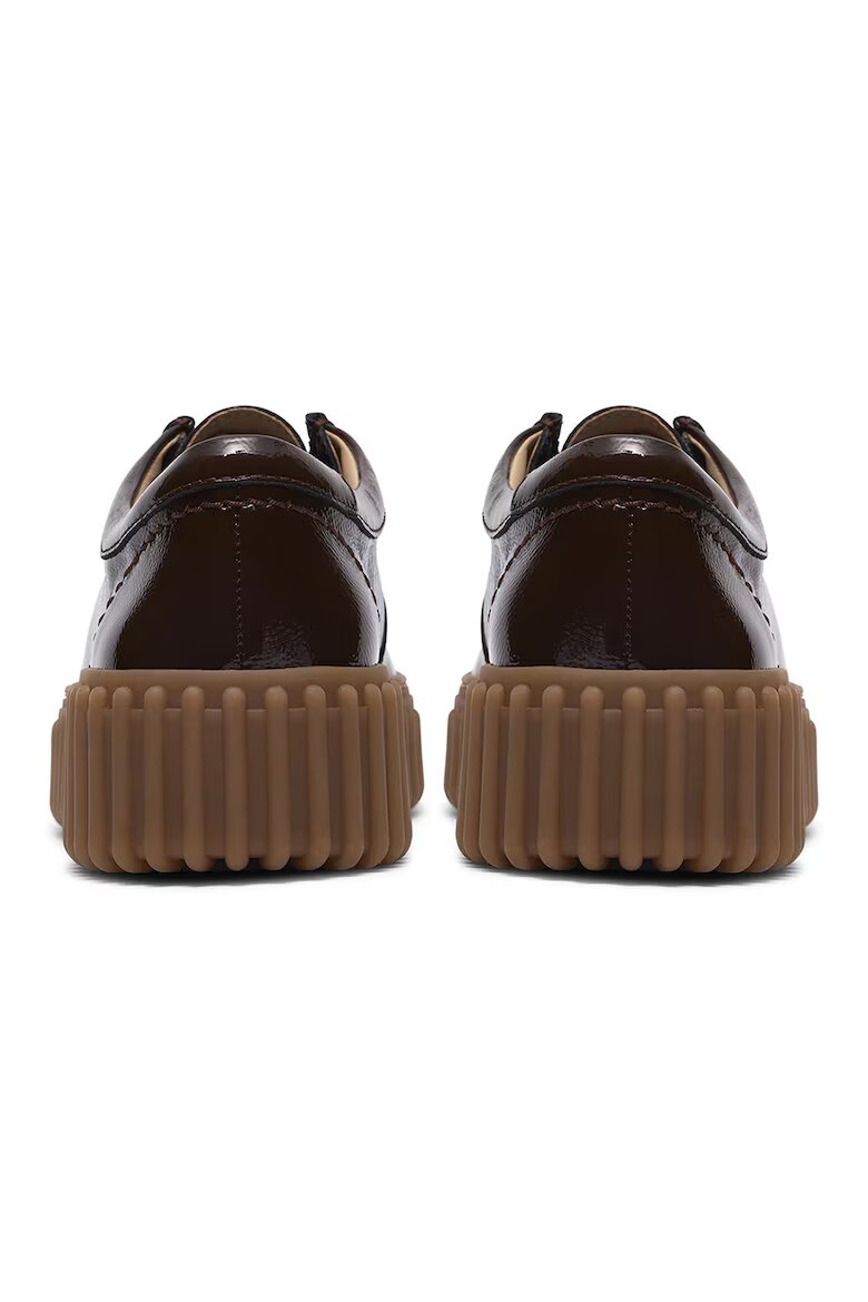 Clarks Кожени мокасини Torhill Тъмнокафяв/Сиво-кафяв/Избеляло черно