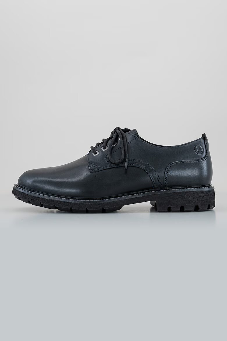 Clarks Кожени обувки Batcombe Derby Черен