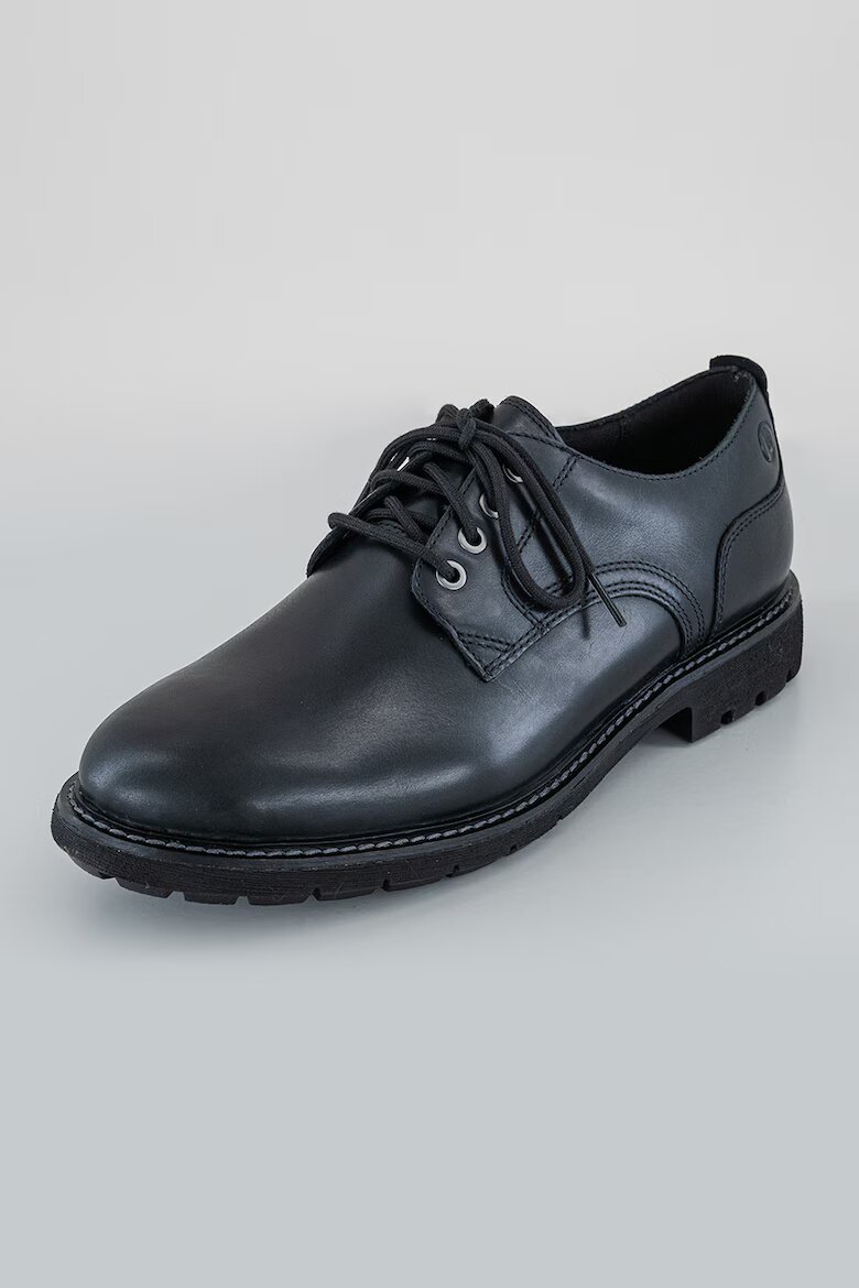 Clarks Кожени обувки Batcombe Derby Черен
