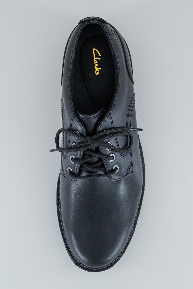 Clarks Кожени обувки Batcombe Derby Черен