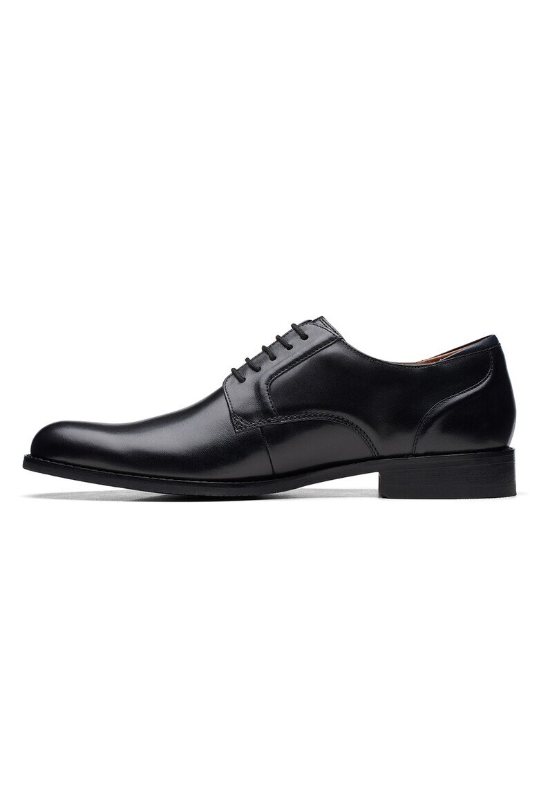 Clarks Кожени обувки Craftarlo Derby Черен
