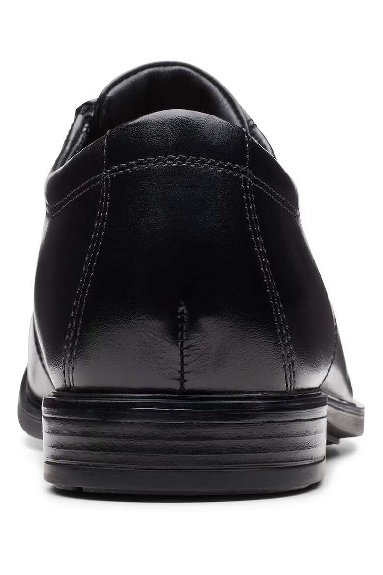 Clarks Кожени обувки Howard Cap Derby Черен