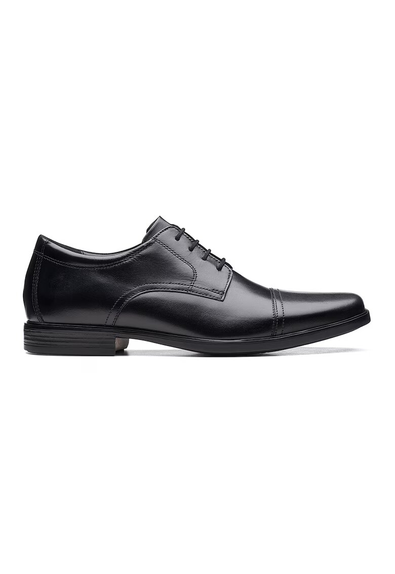 Clarks Кожени обувки Howard Cap Derby