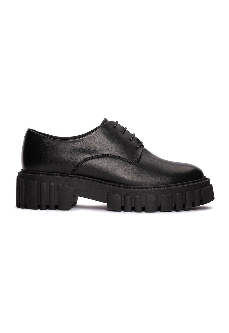 Clarks Кожени обувки Page Walk тип Derby
