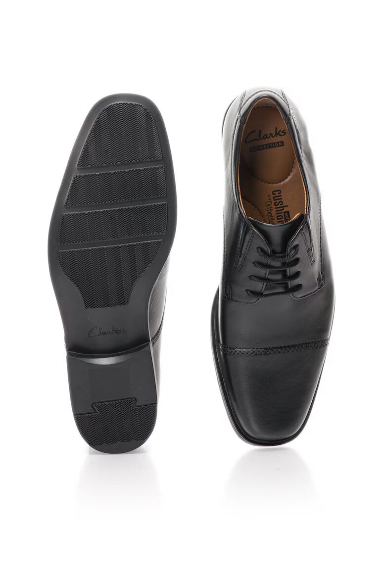 Clarks Кожени обувки Tilden с подсилен връх