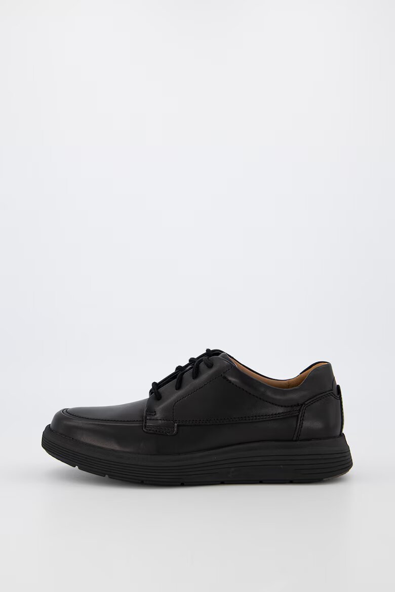 Clarks Кожени обувки Un Abode Derby Черен