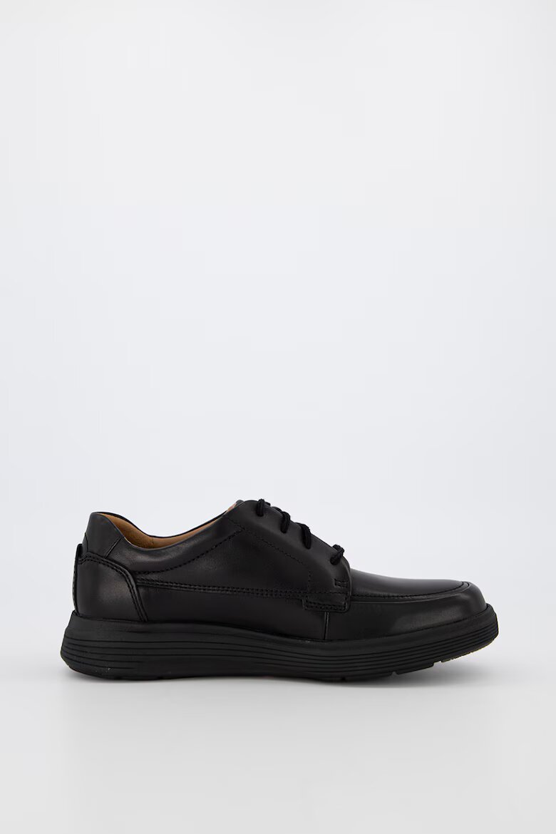 Clarks Кожени обувки Un Abode Derby Черен