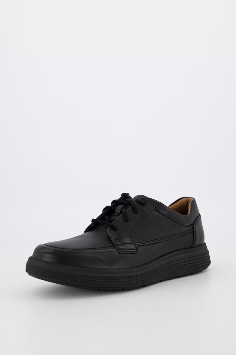 Clarks Кожени обувки Un Abode Derby Черен