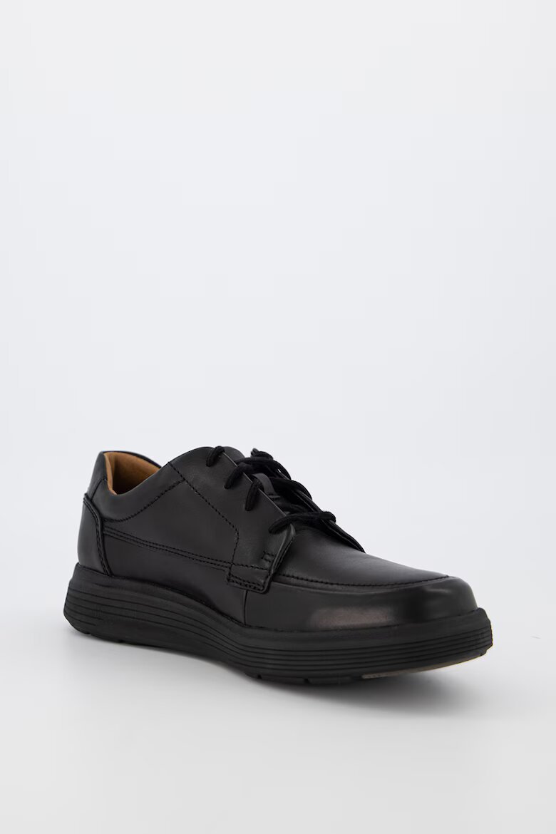 Clarks Кожени обувки Un Abode Derby Черен