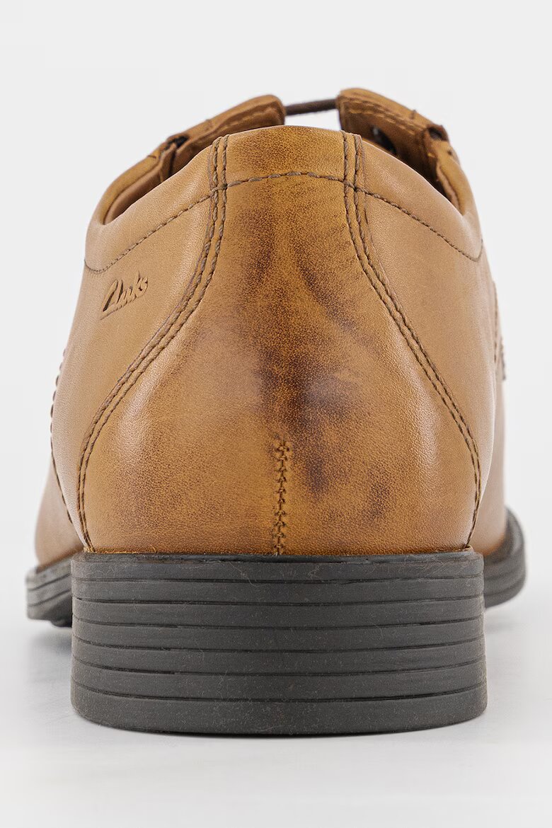 Clarks Кожени обувки Whiddon Brogue Карамел