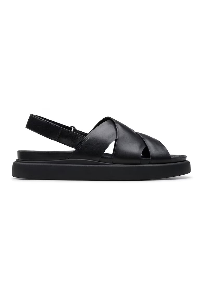Clarks Кожени сандали Aristella с кръстосани каишки