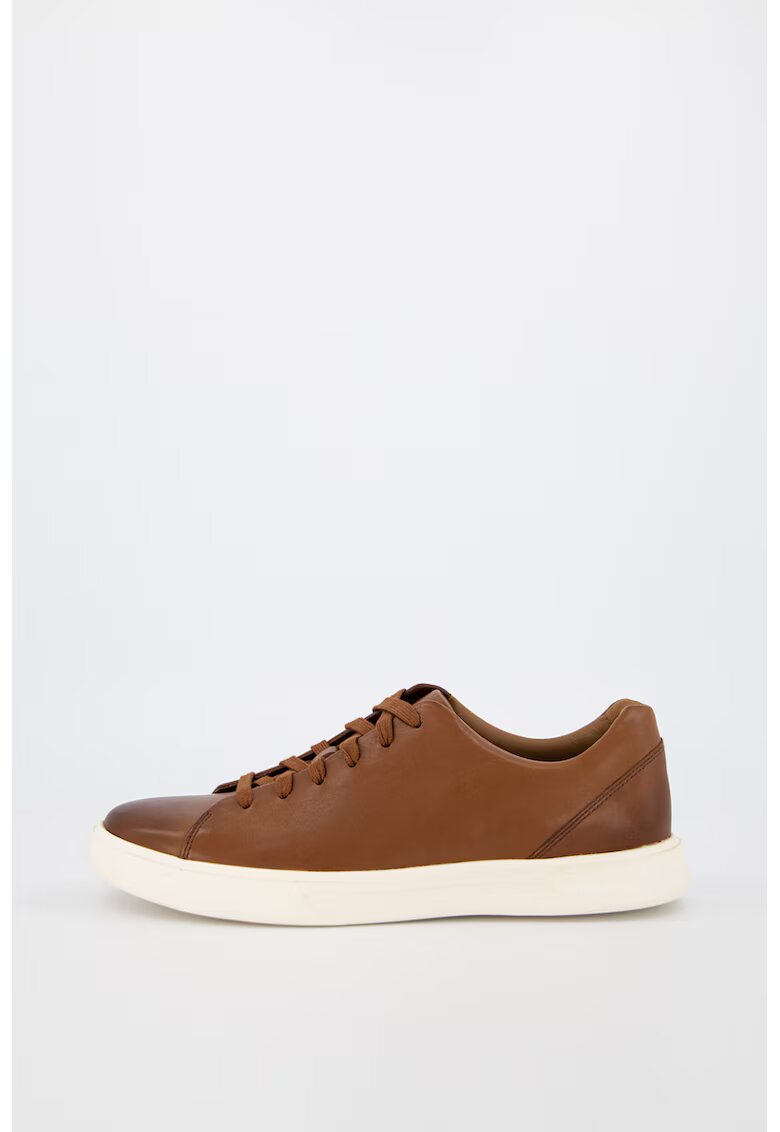 Clarks Кожени спортни обувки Un Costa с връзки