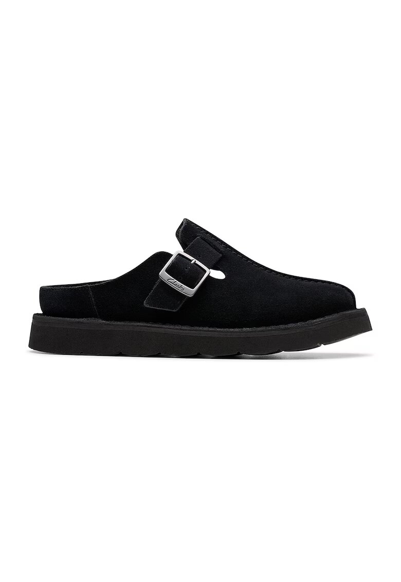 Clarks Кожено обувки Solsbury - Тъмнокафяв/Черен/Антрацитно сиво