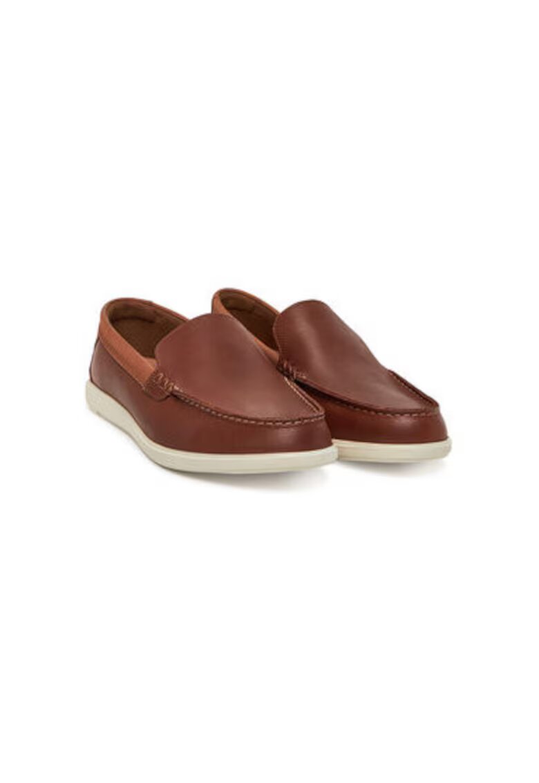 Clarks Мъжки мокасини 26181279 - Естествена кожа