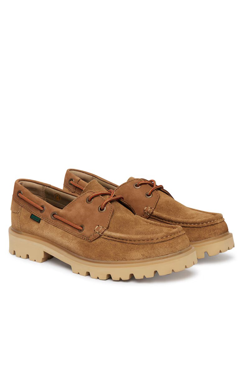 Clarks Мъжки мокасини естествена кожа бежови Бежов