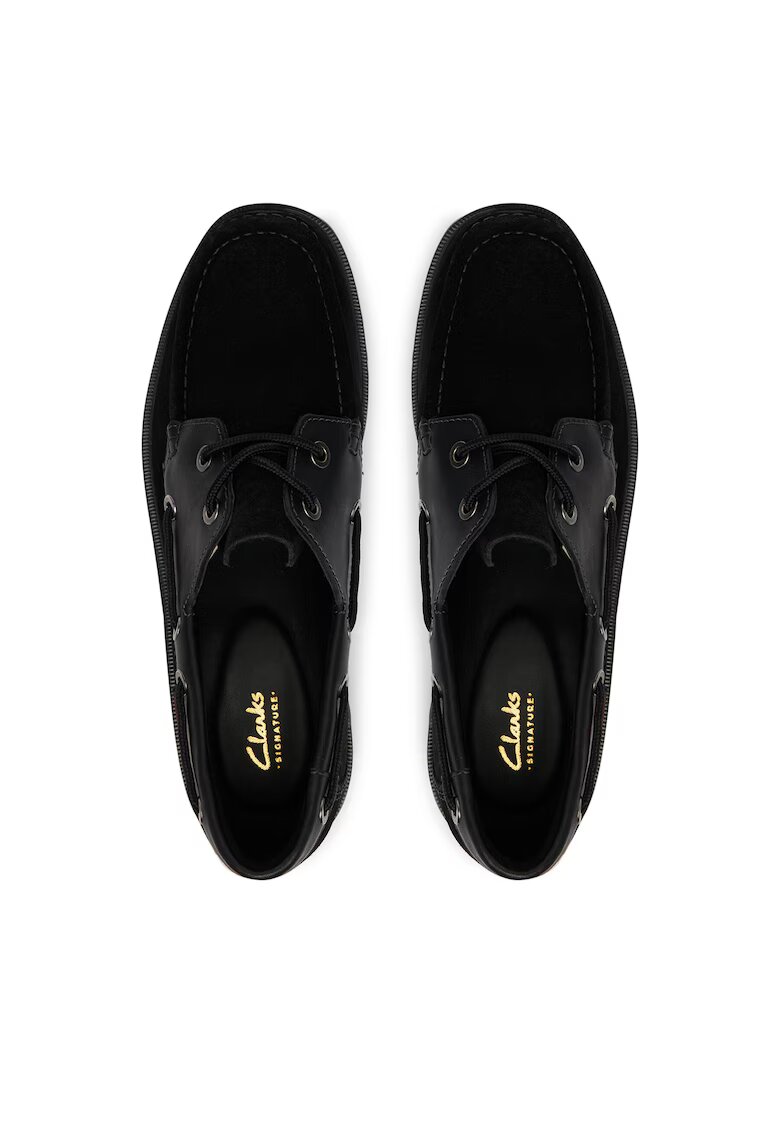 Clarks Мъжки мокасини - естествена кожа - синтетичен материал
