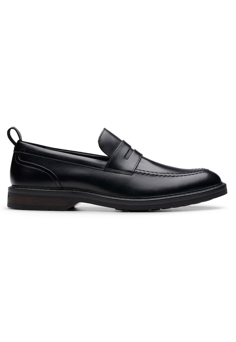 Clarks Мъжки мокасини - кожа - черен