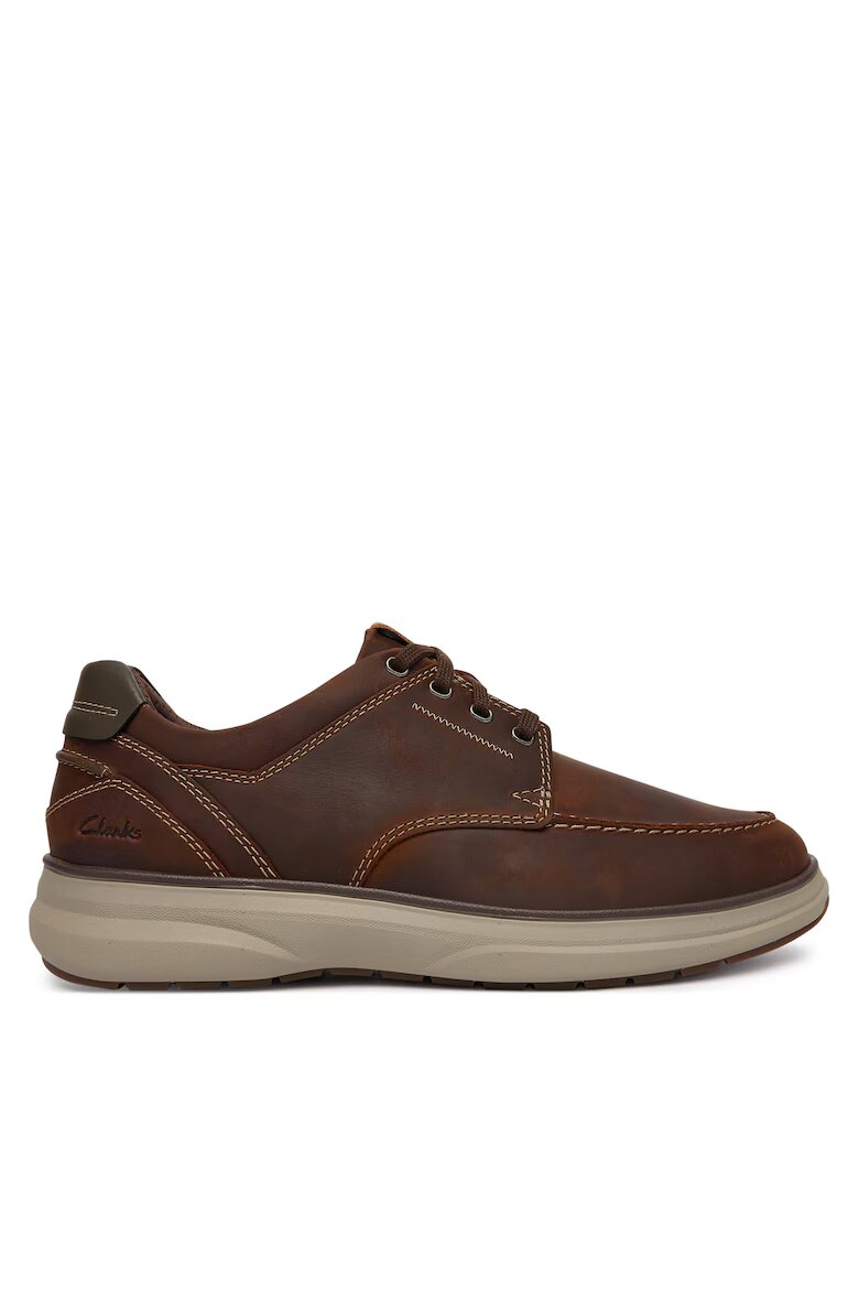 Clarks Мъжки обувки естествена кожа удобни кафяви