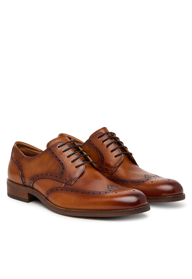 Clarks Мъжки обувки - естествена/синтетична кожа - кафяви