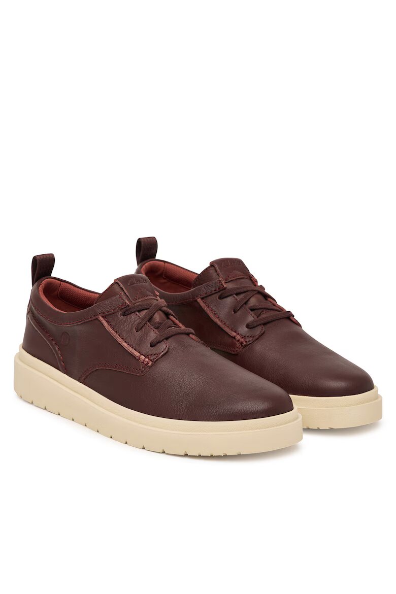 Clarks Мъжки обувки от естествена кожа кафяви