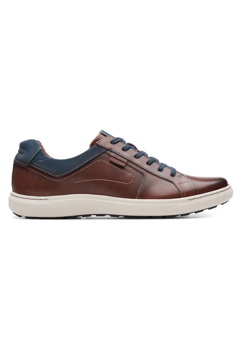 Clarks Мъжки спортни обувки - 26176886 - Естествена кожа - Кафяв
