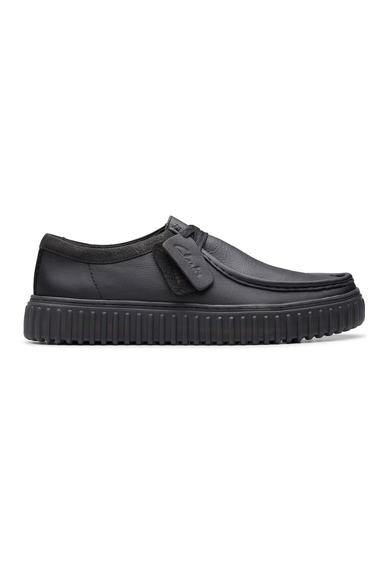 Clarks Мокасини Ежедневни - Черни - Естествена кожа