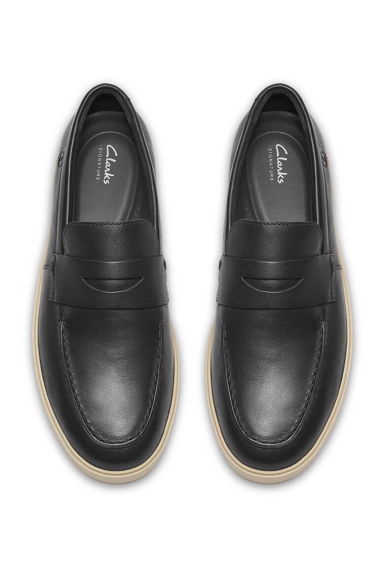 Clarks Мокасини LOCKFORD Черен