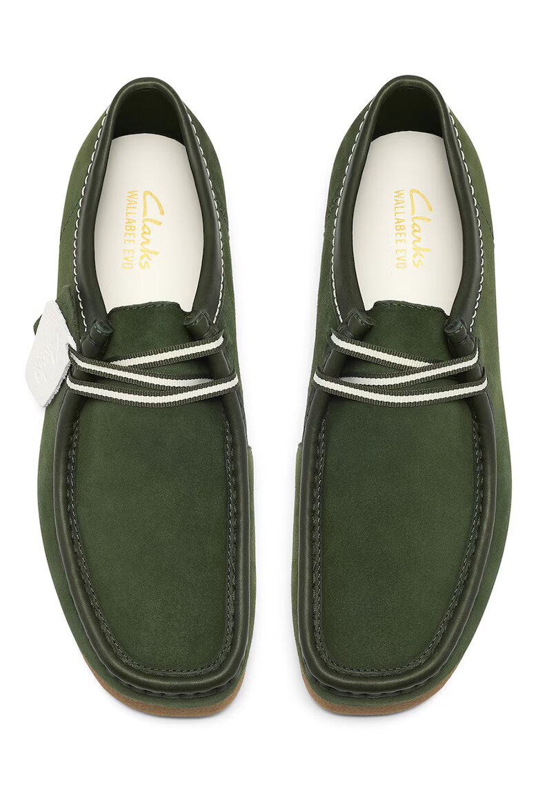 Clarks Мокасини Wallabeeevo с декоративни връзки