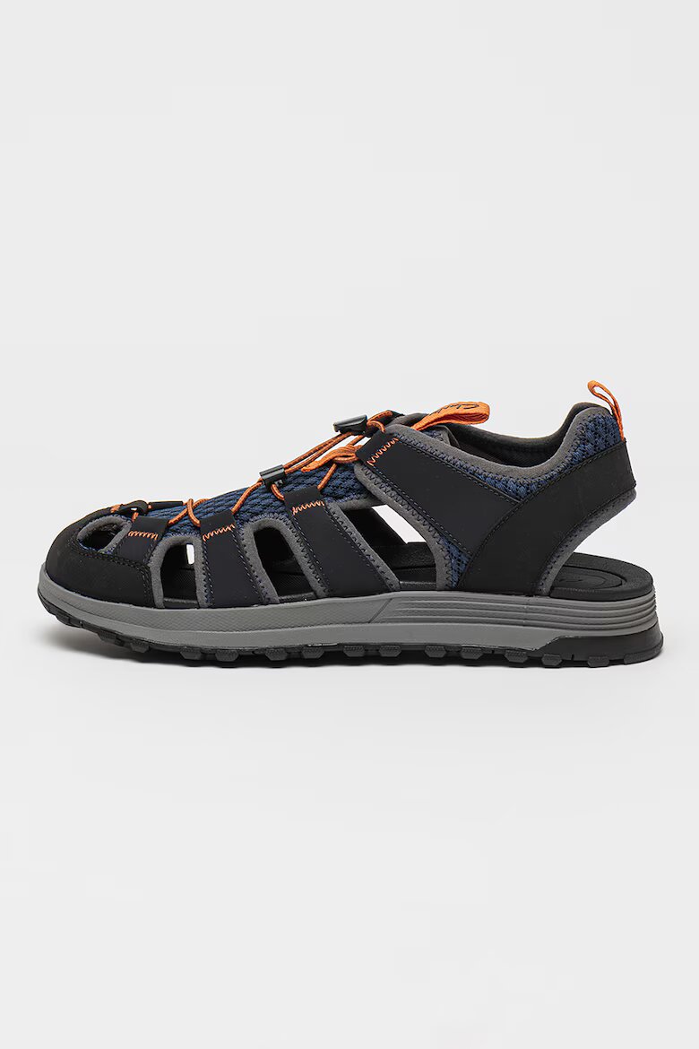 Clarks Сандали Alt Trek Wave с отвори Tъмносив/Тъмносин