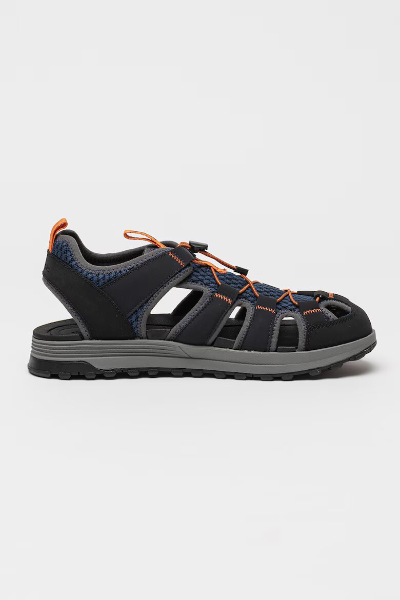Clarks Сандали Alt Trek Wave с отвори Tъмносив/Тъмносин
