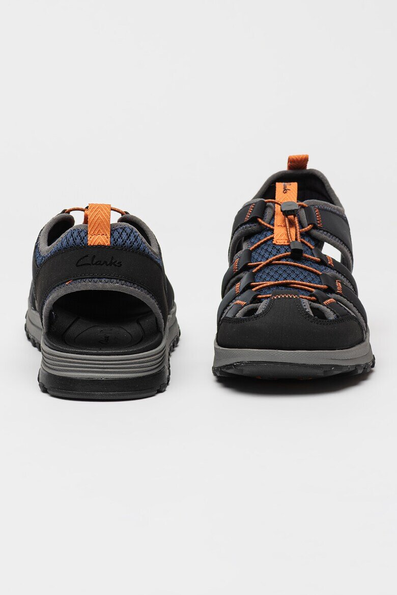 Clarks Сандали Alt Trek Wave с отвори Tъмносив/Тъмносин