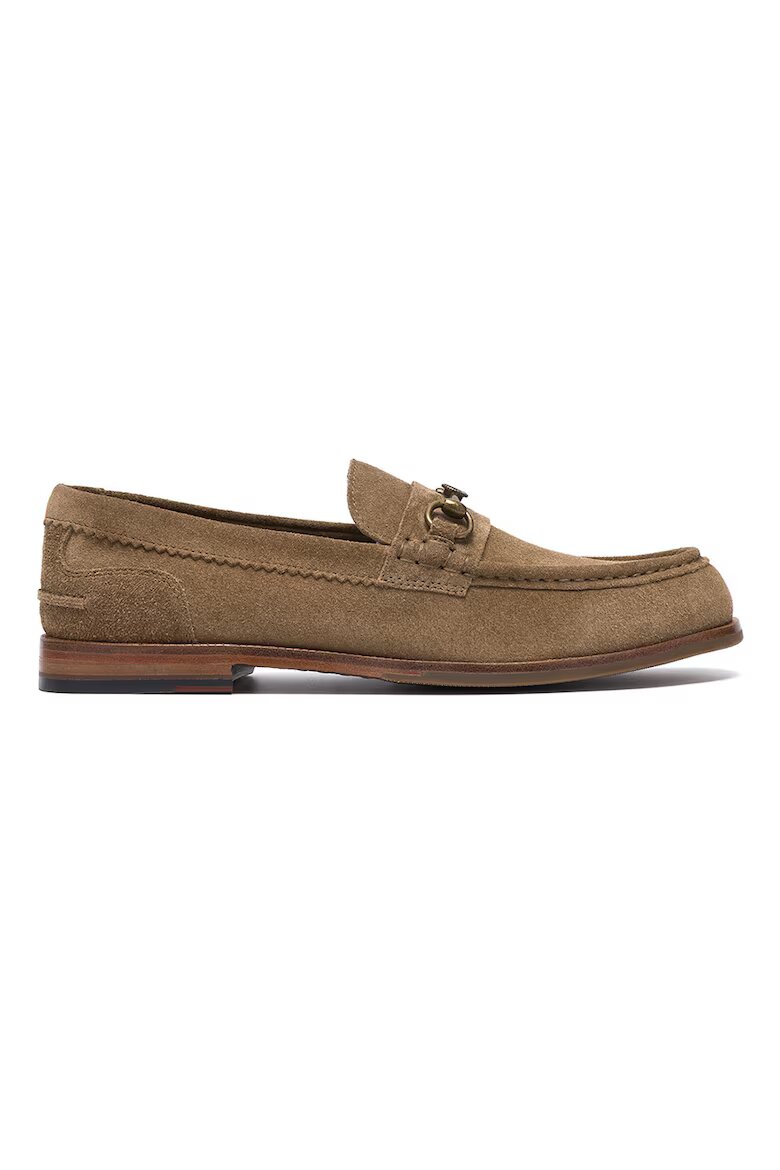 Clarks Велурени мокасини Craft James Персийски портокал