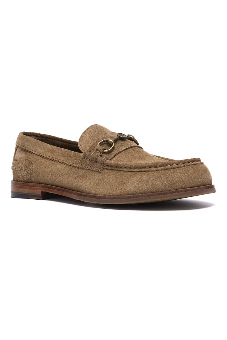 Clarks Велурени мокасини Craft James Персийски портокал